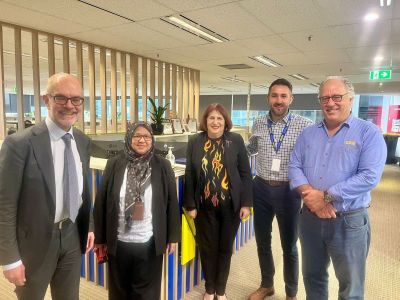 Austrade visits ICON