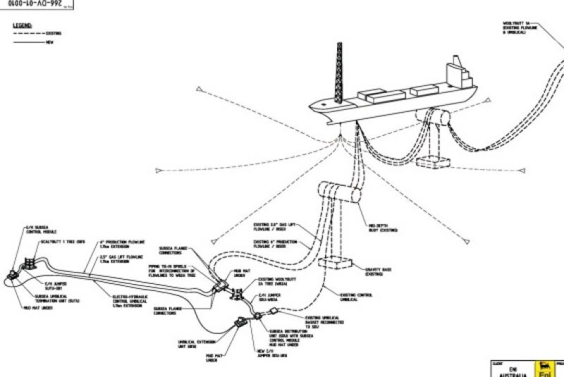 Scalybutt field development diagram