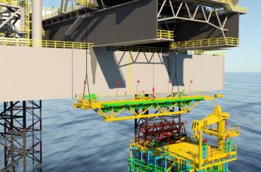Conductor Supported Wellhead Platform Transport and Installation, Offshore Nigeria