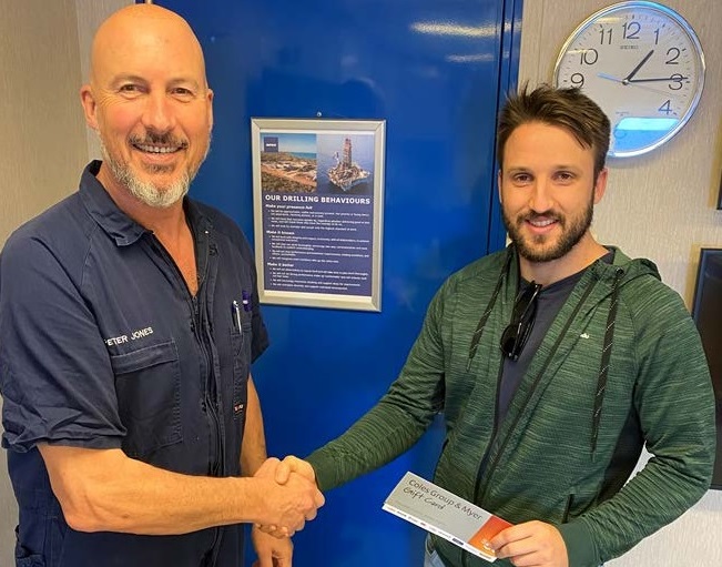 INPEX Maersk Deliverer Safety Award to ICON Project Engineer