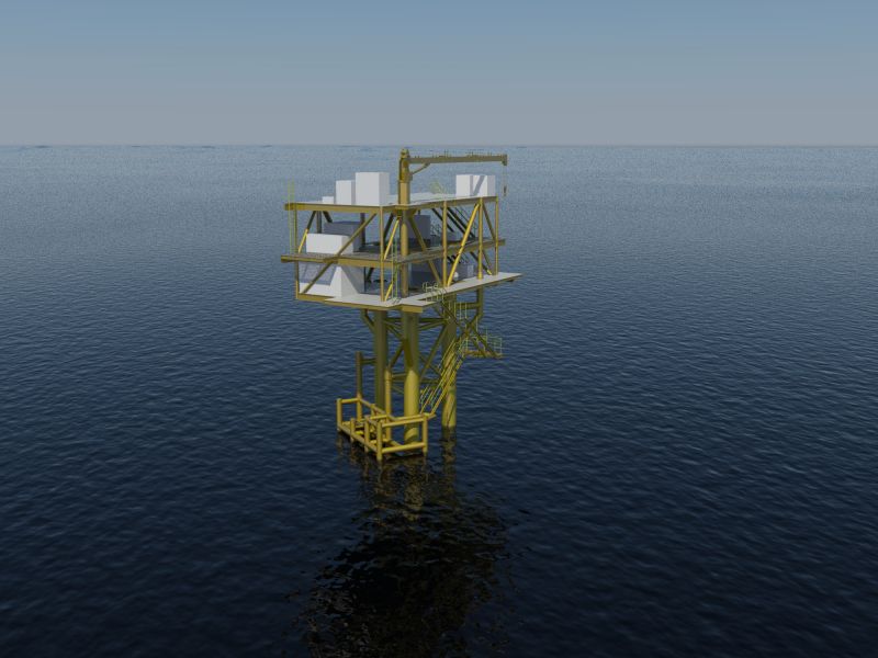 ICON Engineering “Target Zero Facilities” Topsides Wellhead Platform