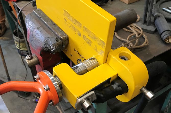 Factory Acceptance Testing a Plate Clamp.