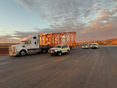 Boom stand hits the road